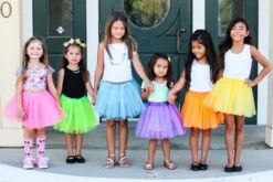 Pink Tutu Skirt For Girls – 3-Layer Tulle Ballet, Dance, And Dress-Up Costume Skirt 14 Pink Tutu Skirt For Girls – 3-Layer Tulle Ballet, Dance, And Dress-Up Costume Skirt -Sydney So Sweet Group Tutu Picture 2