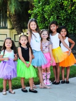 Yellow Tutu Skirt For Girls – 3-Layer Tulle Ballet, Dance, And Dress-Up Costume Skirt -Sydney So Sweet Group Tutu Picture 3 s 1