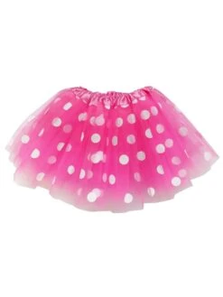 Polka Dot Costume Tutu Skirt - Toddler, Kid, Teen, Adult, Plus, & Extra Plus Size -Sydney So Sweet HP Polka White 2