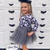 Dark Gray Tutu Skirt For Girls – 3-Layer Tulle Ballet, Dance, And Dress-Up Costume Skirt -Sydney So Sweet HadleyDarkGrayTutu