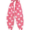 Hair Wrap - Whole Lotta Love Hot Pink Heart 2 Hair Wrap - Whole Lotta Love Hot Pink Heart -Sydney So Sweet HairWrap WholeLottaLoveHPHeart