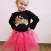 Hot Pink Sequin Heart Tutu Skirt Costume For Toddler, Girls, Women, Plus -Sydney So Sweet HeartTutuSequinHotPink2