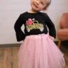Pink Sequin Heart Tutu Skirt Costume For Toddler, Girls, Women, Plus -Sydney So Sweet HeartTutuSequinPink2