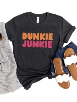 Dunkie Junkie Women's Short Sleeve Graphic T-Shirt -Sydney So Sweet HeatherDarkGray 187100f0 3ead 4568 86f3 1c232c8c4d76