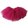Hot Pink Baby Infant Tulle Tutu Skirt Baby Size 5 Layer Basic Ballet Tutu -Sydney So Sweet InfHPs