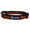 Jack-O-Lantern Halloween Pumpkin Orange & Black Dog Collar -Sydney So Sweet JackOLanternCollarc 1
