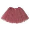 Dusty Rose Tutu Skirt For Girls – 3-Layer Tulle Ballet, Dance, And Dress-Up Costume Skirt -Sydney So Sweet KidsDustyRoseTutu