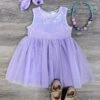 Lavender Sequin Top Girls Tulle Chiffon Tutu Dress 2 Lavender Sequin Top Girls Tulle Chiffon Tutu Dress -Sydney So Sweet LavenderSequinTopGirlsTulleChiffonTutuDress