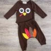 Little Turkey 2 Piece Romper & Lounge Pants -Sydney So Sweet LittleTurkey2PieceRomper LoungePants