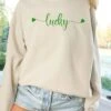 Lucky Shamrock St. Patrick's Day Unisex Heavy Blend™ Crewneck Sweatshirt - 8 Colors -Sydney So Sweet LuckySand