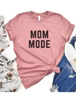 Mom Mode Black T-Shirt Bella + Canvas Unisex Jersey Short Sleeve Tee - Many Colors -Sydney So Sweet MomModeBC3001HeatherMauve 6d00f532 e764 4798 a749 8c37edfb5618