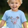 Patriotic Theme Park Mouse Ears Kids Graphic T-Shirt - 4 Colors -Sydney So Sweet Patriotic Mouse Blue
