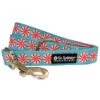 Peppermint Candy Cool & Fun Winter Holiday Dog Leash -Sydney So Sweet PeppermintLeashc 1