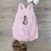 Peter Rabbit Pink Stripe Sleeveless Baby Bubble Romper -Sydney So Sweet PeterRabbitPinkStripeSleevelessBabyBubbleRomper