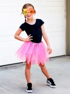 Neon Pink Fairy Costume Pixie Tutu Skirt For Kids, Adults, Plus -Sydney So Sweet PixieHPc 1