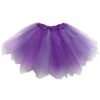 Lavender & Purple Fairy Costume Pixie Tutu Skirt For Kids, Adults, Plus