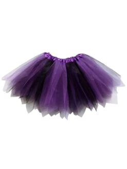 Pixie Cut Fairy Costume Tutu Skirt - Toddler, Kid, Teen, Adult, Plus, & Extra Plus Size -Sydney So Sweet Pixie Purple Black 2