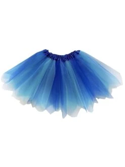 Pixie Cut Fairy Costume Tutu Skirt - Teen, Adult, Plus, & Extra Plus Size -Sydney So Sweet Pixie Royal Light Blue 1