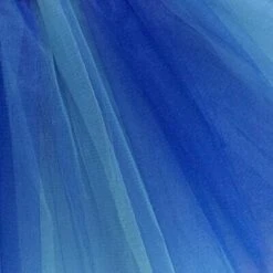 Royal Blue & Light Blue Fairy Costume Pixie Tutu Skirt For Kids, Adults, Plus