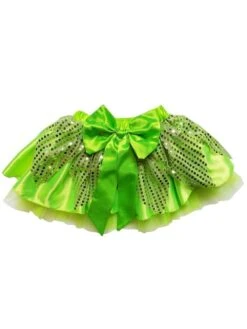 Green Fairy Princess Costume Sequin Tutu Skirt In Kids, Adult, Or Plus Size