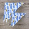 Pumpkin Truck Blue Fall Dog Bandana -Sydney So Sweet PumpkinTruckBlueFallDogBandana