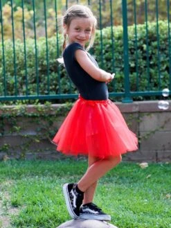 Solid Color Costume Tutu Skirt - Toddler, Little Girl, Kid Size For Dress Up -Sydney So Sweet Red2c 1 f1c5dc1d 20c9 4b9f 8ad3 170db293f1ab 1