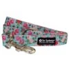 Rose Garden Hot Pink Cute Floral Trendy Fashion Dog Leash