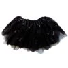 Black Sparkle Running Tutu Skirt Costume For Girls, Women, Plus -Sydney So Sweet SRS Black