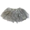Silver Sparkle Running Tutu Skirt Costume For Girls, Women, Plus -Sydney So Sweet SRS Silver