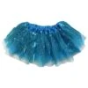 Turquoise Blue Sparkle Running Tutu Skirt Costume For Girls, Women, Plus