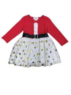Santa Claus Gold Dot Girls Christmas Tutu Dress 5 Santa Claus Gold Dot Girls Christmas Tutu Dress -Sydney So Sweet SantaClausGoldDotGirlsChristmasTutuDressWhite 6f99ebd1 7f96 4067 8f78 df57ac75e148