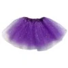 Purple Sequin Heart Tutu Skirt Costume For Toddler, Girls, Women, Plus