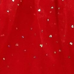 Red Sequin Heart Tutu Skirt Costume For Toddler, Girls, Women, Plus -Sydney So Sweet Sequin Heart Red 2 1