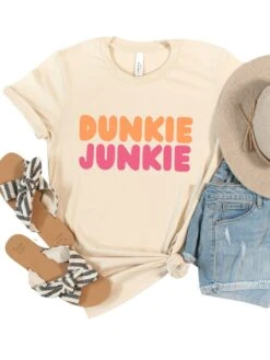 Dunkie Junkie Women's Short Sleeve Graphic T-Shirt -Sydney So Sweet SoftCream