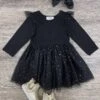 Stars & Moons Girls Black Chiffon Tutu Dress -Sydney So Sweet Stars MoonsGirlsBlackChiffonTutuDress e5f9f2f3 57ea 4938 bd74 07ceb2afddd8