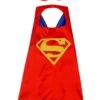 Super Red Superhero Cape & Mask Costume Dress Up Cosplay Set - Kids & Adults -Sydney So Sweet SupermanRed