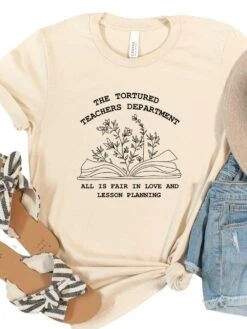 The Tortured Teachers Department Teacher Graphic T-Shirt -Sydney So Sweet TorturedSoftCream