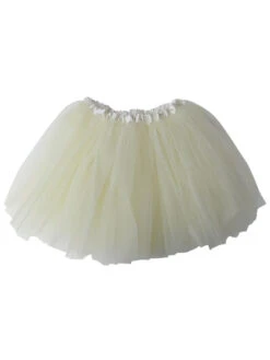 Ivory Tutu Skirt For Girls – 3-Layer Tulle Ballet, Dance, And Dress-Up Costume Skirt -Sydney So Sweet TutuIvoryWB 22e13e9b 2b48 43af a216 5724db950b04