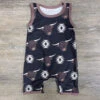 Wander Wild Boys Longhorn Baby Romper -Sydney So Sweet WanderWildBoysLonghornBabyRomper