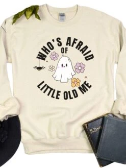 Who's Afraid Of Little Old Me Unisex Heavy Blend Crewneck Sweatshirt