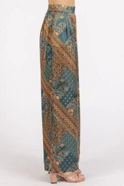 Mittoshop Paisley Patchwork Print Satin Wide Leg Pants 9 Mittoshop Paisley Patchwork Print Satin Wide Leg Pants -Sydney So Sweet a0557e2f 5955 4765 9d64 9d072358b11c Min