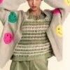 Davi & Dani Fuzzy Smile Open Front Long Sleeve Cardigan -Sydney So Sweet a2977b12 eccd 442c b1b3 33dded2cce5d Max