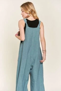 ADORA Knotted Wide Strap Wide Leg Overalls -Sydney So Sweet a410ec29 e42f 46df 9937 94d52c0de263 Max
