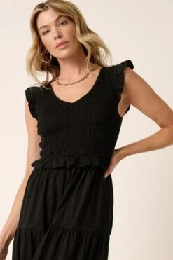 Mittoshop Smocked Ruffled Tiered Midi Dress -Sydney So Sweet a4b56da7 02cf 43da a77b 483ad5269cc6 Min