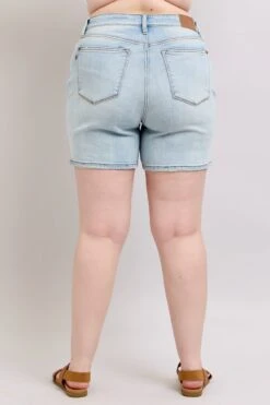 Judy Blue Full Size 2 Button Denim Shorts With Pockets Plus Size -Sydney So Sweet a66ad9e5 549f 4d6c 8d6d 9c4054783767 Max