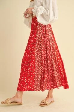 Aemi + Co Floral Elastic Waist Maxi Skirt -Sydney So Sweet a7fffc58 433a 469d 9064 ac3275fd5d3e Max