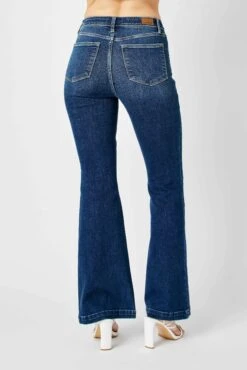 Judy Blue Full Size Hw Angled Side Seam Detail Flare Jeans Plus Size -Sydney So Sweet a8187790397746ae85b75c04cd65a03d Max Origin