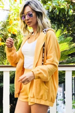 And The Why Hidden Leopard Knit Hoodie Top And Shorts Set -Sydney So Sweet acd4801556d24ad08fdedf6588a44934 Max Origin