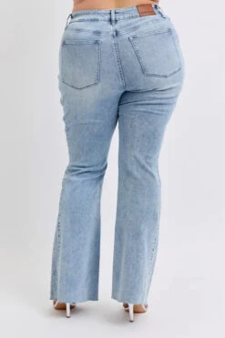 Judy Blue Full Size Mid Rise Rhinestone Side Panel Detail Flare Jeans Plus Size -Sydney So Sweet ae3cfe2c d54e 43c7 9b86 bc5b62c79ad5 Max Origin