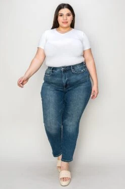 Judy Blue Full Size Tummy Control High Waist Slim Jeans -Sydney So Sweet aea8c184 8b6d 4978 889d 957b40878fc1 Max